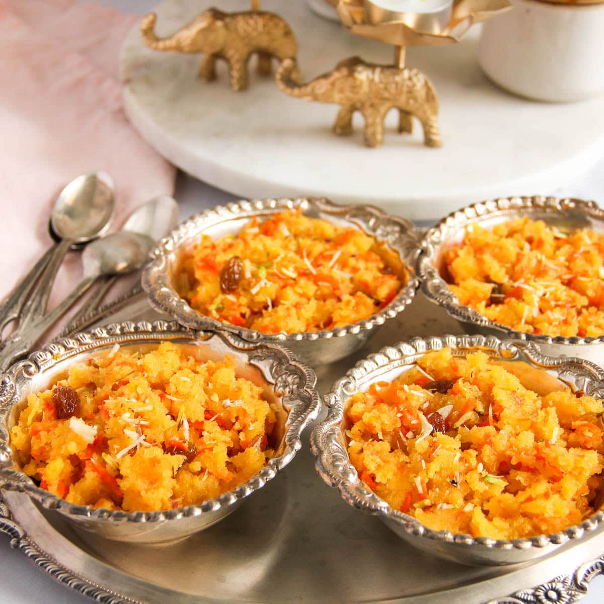 Carrot Sheera (Quick & Easy Indian Dessert)