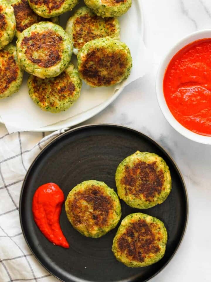 broccoli and tofu patties