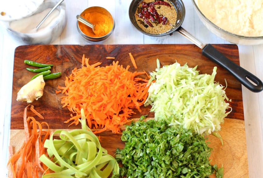 Handava Authentic Handvo Recipe (Oven Baked or Instant Pot) - Ministry of Curry