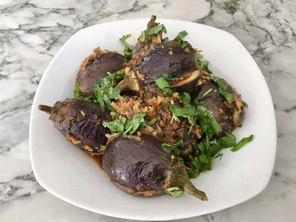 Instant Pot Stuffed Baby Eggplant-image