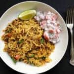 sprouted lentils khichdi
