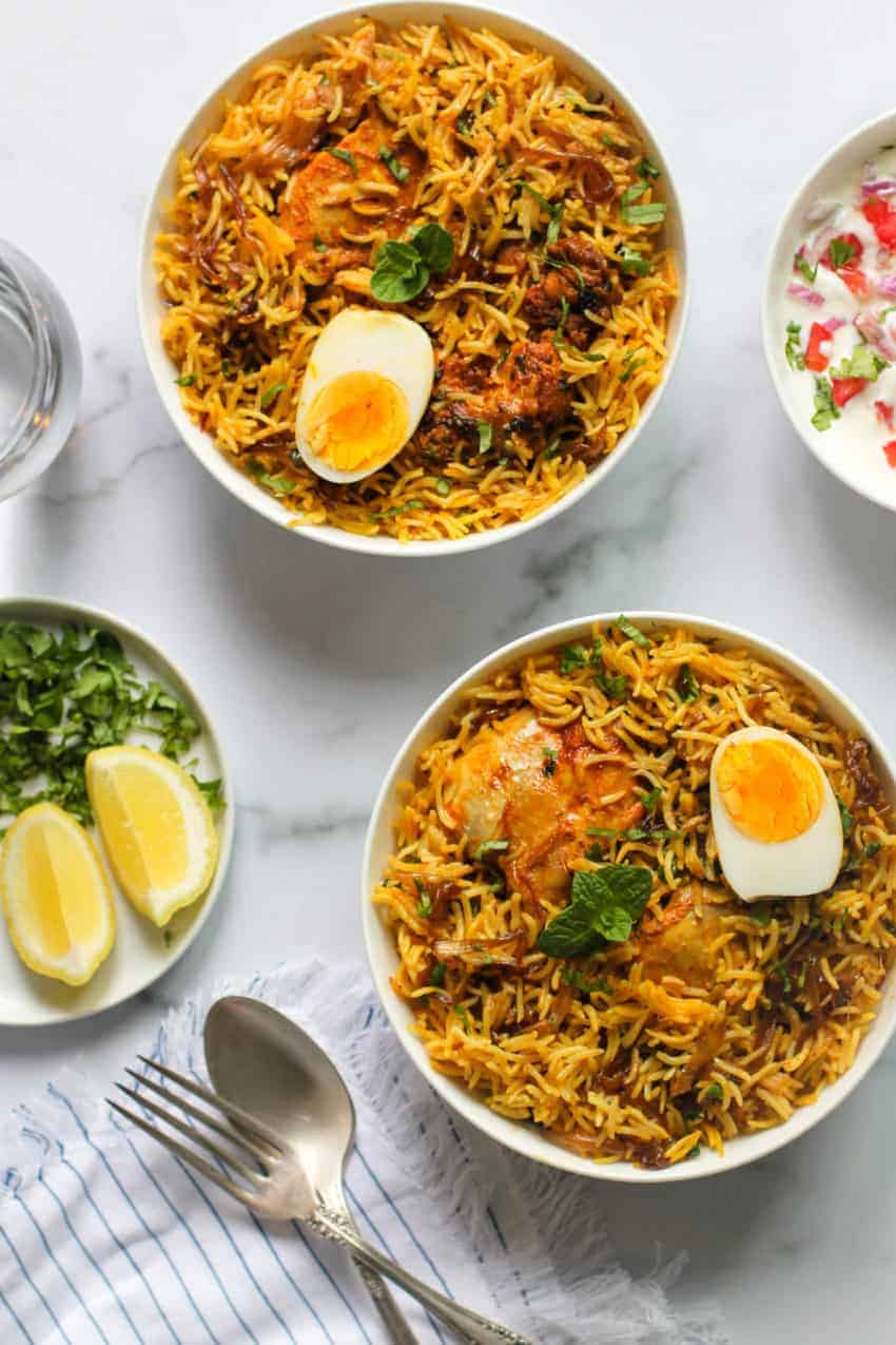 instant pot chicken biryani recipes