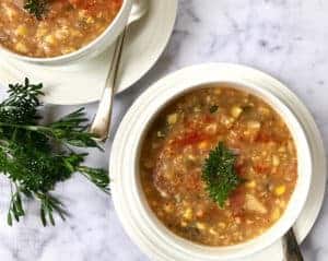 Corn Poblano Chowder