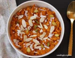sweet potato halwa