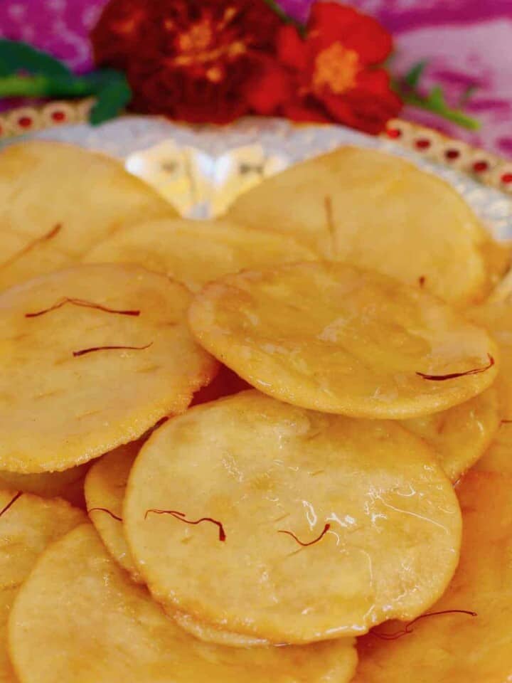 sweet fried puri