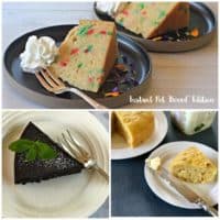Instant Pot cake, brownies, bread
