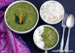 garlic dill lentils