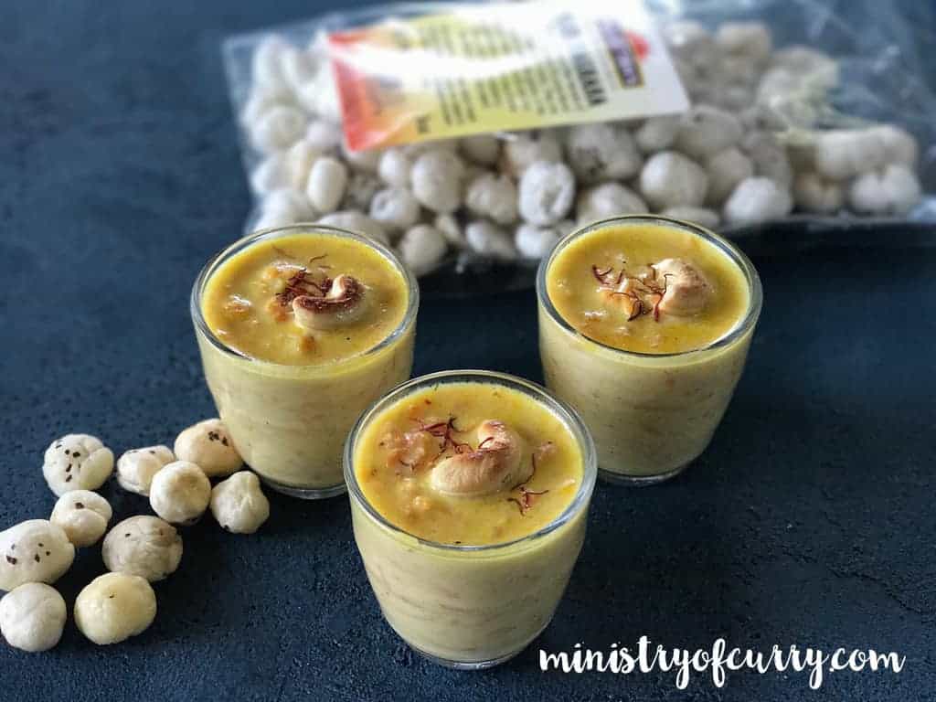 Instant Pot Carrot Makhana Kheer - 79