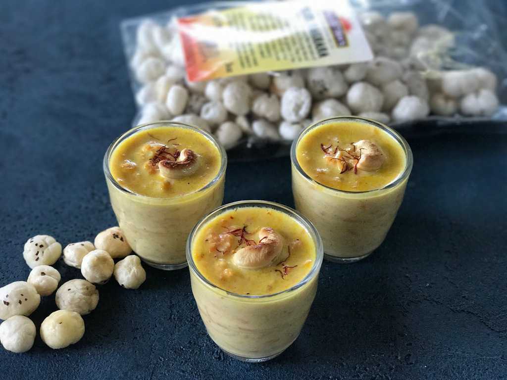 Carrot Makhana Kheer - Instant Pot