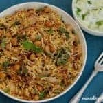 chickpea biryani