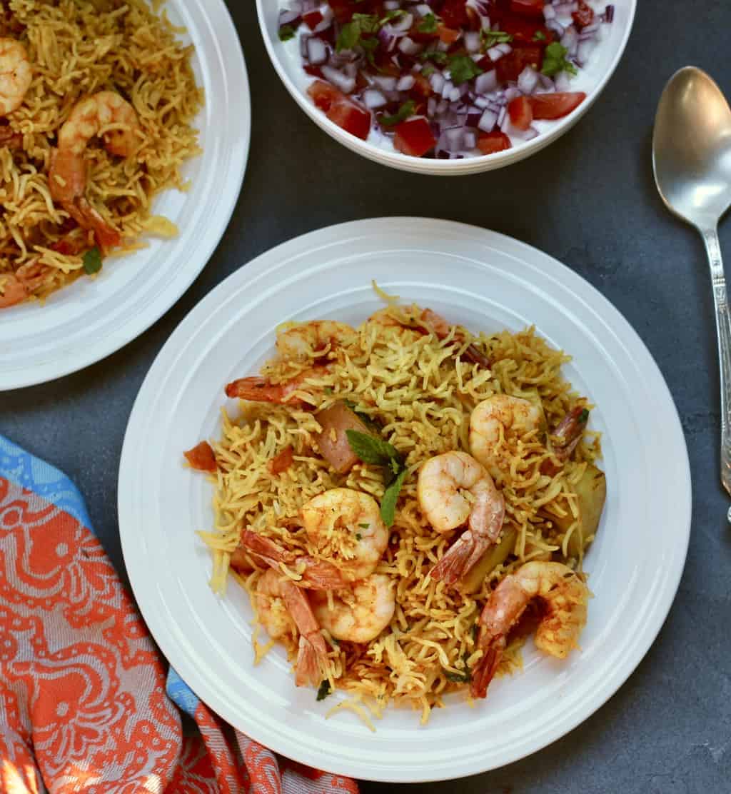 Shrimp Biryani Instant Pot Ministry of Curry