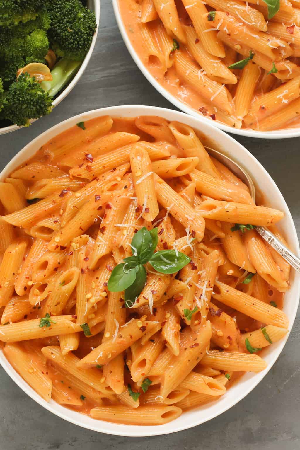 Pasta With Tomato Cream Sauce Using Instapot Ministry Of Curry