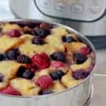 summer berry bread pudding