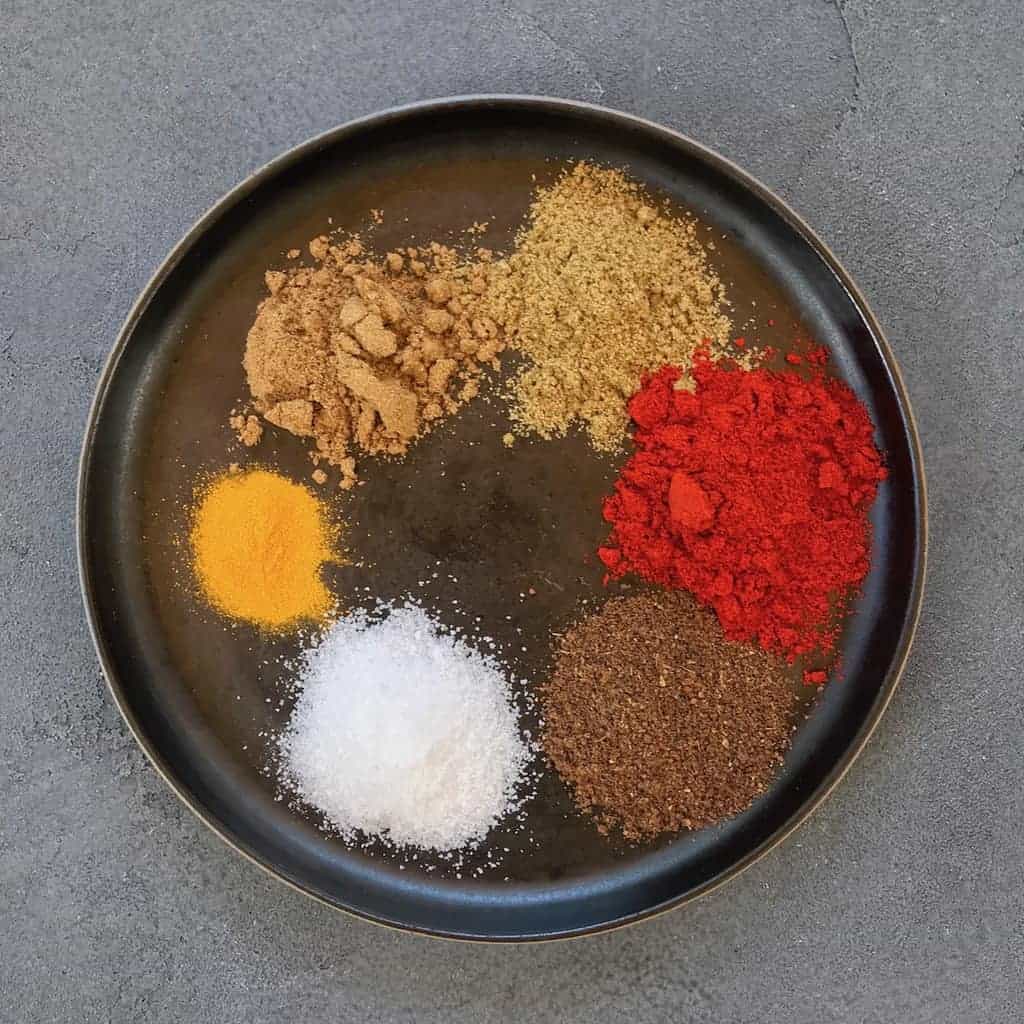 spices for Shahi Chicken Korma