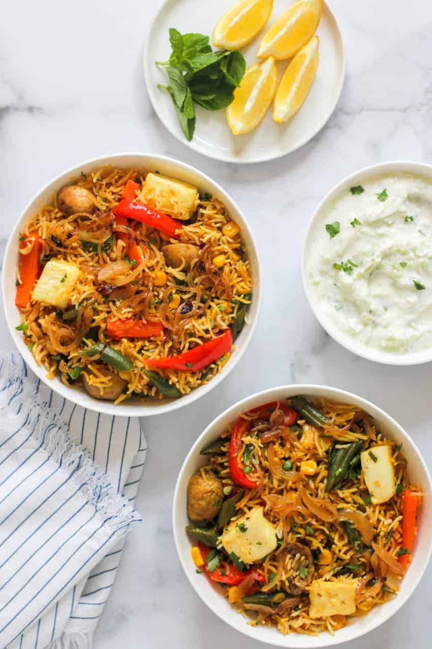 Vegetable biryani store instant pot