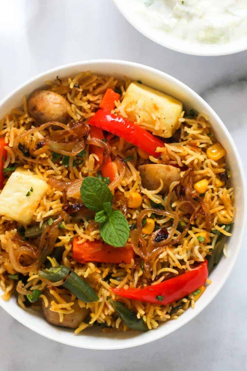 Instant pot best sale biryani vegetable