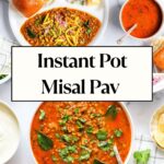 Pinterest pin collage for misal pav photos