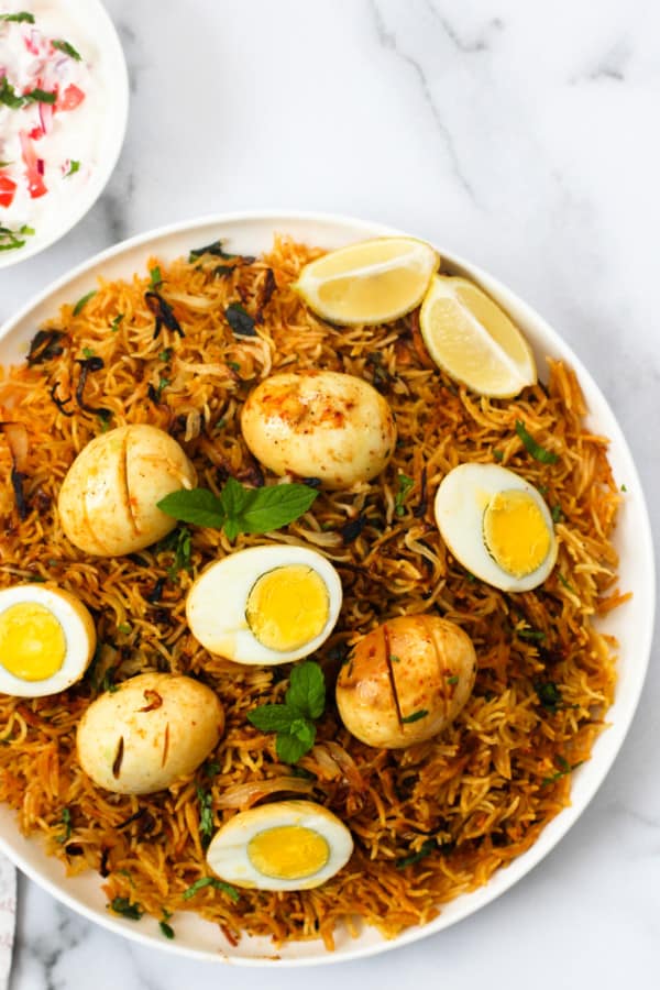 Easy And Authentic Instant Pot Egg Biryani Ministry Of Curry