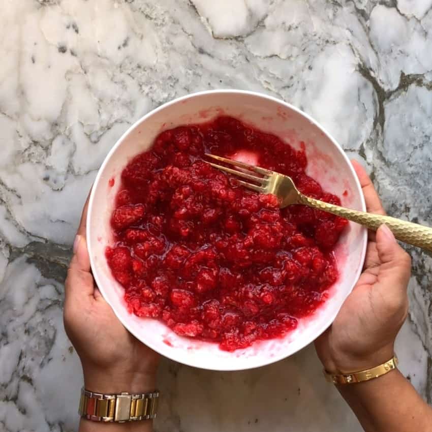 raspberry sauce 