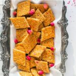pinterest pin for crunchy sesame chikki