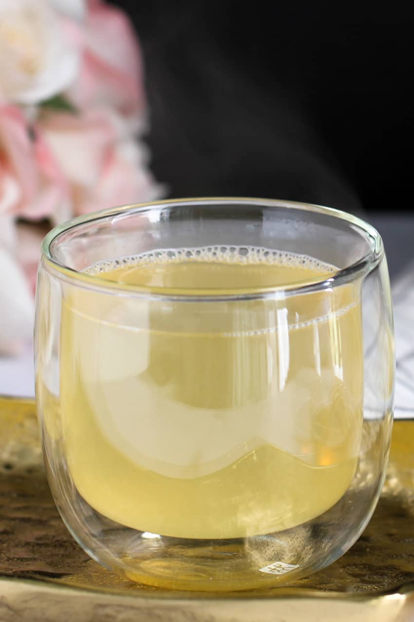 Lemon ginger tea with honey - Ministry of Curry