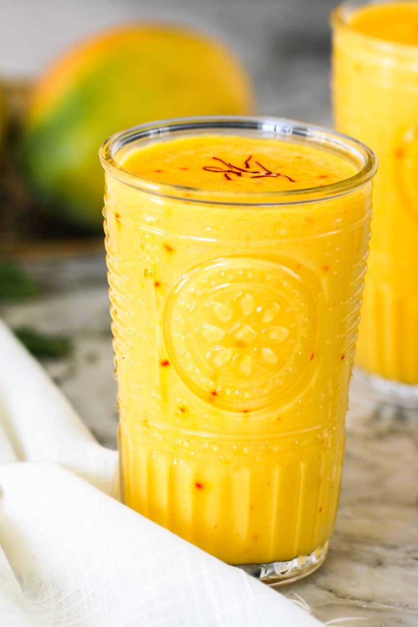 Creamy Mango Lassi Recipe - Evolving Table