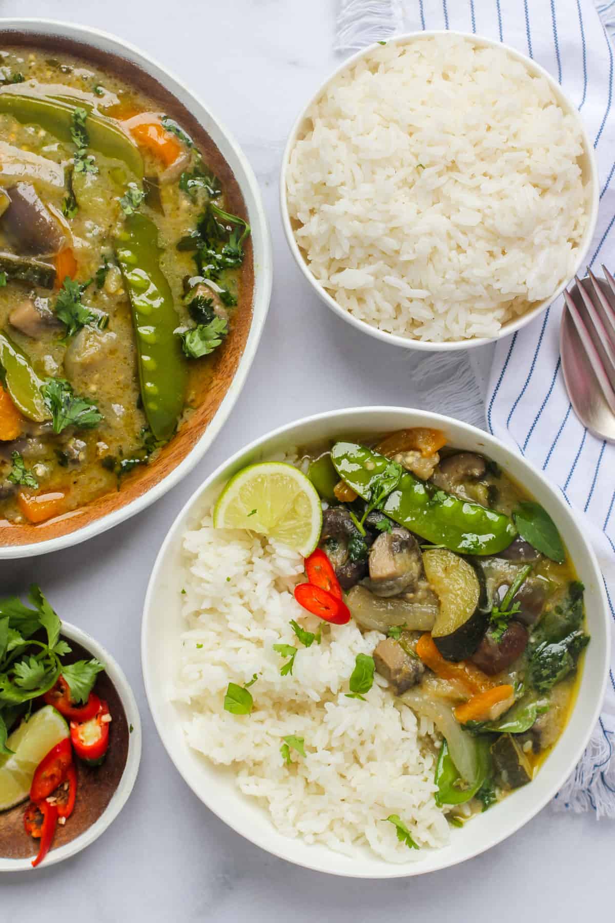 Thai Green Curry With Vegetables - Ministry of Curry