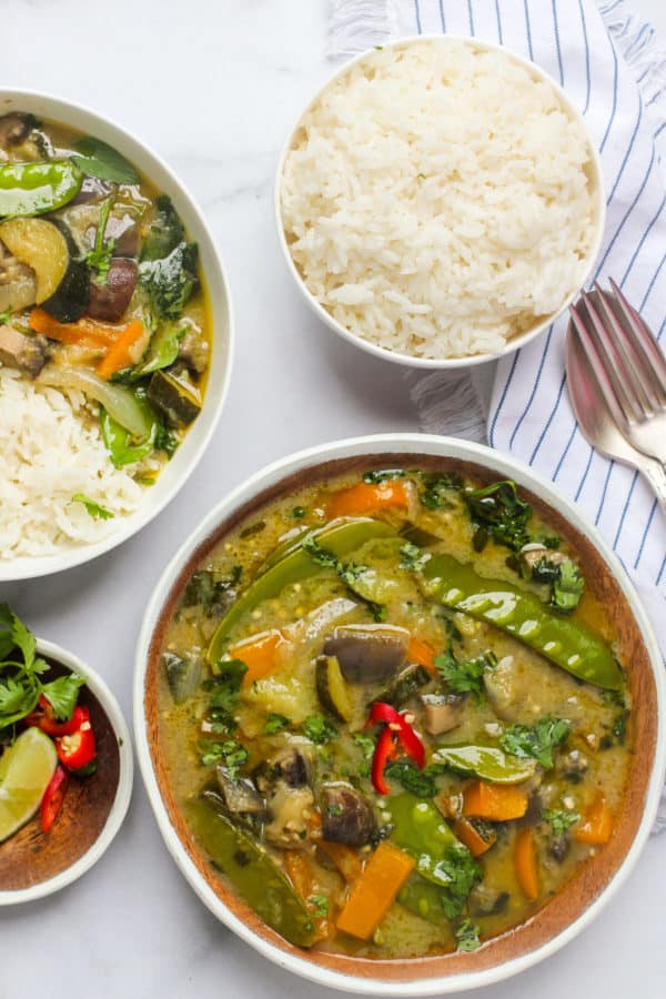 Thai Green Curry With Vegetables - Ministry of Curry