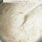 pinterest pin for Idli batter in a pot