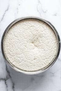Idli batter in a pot