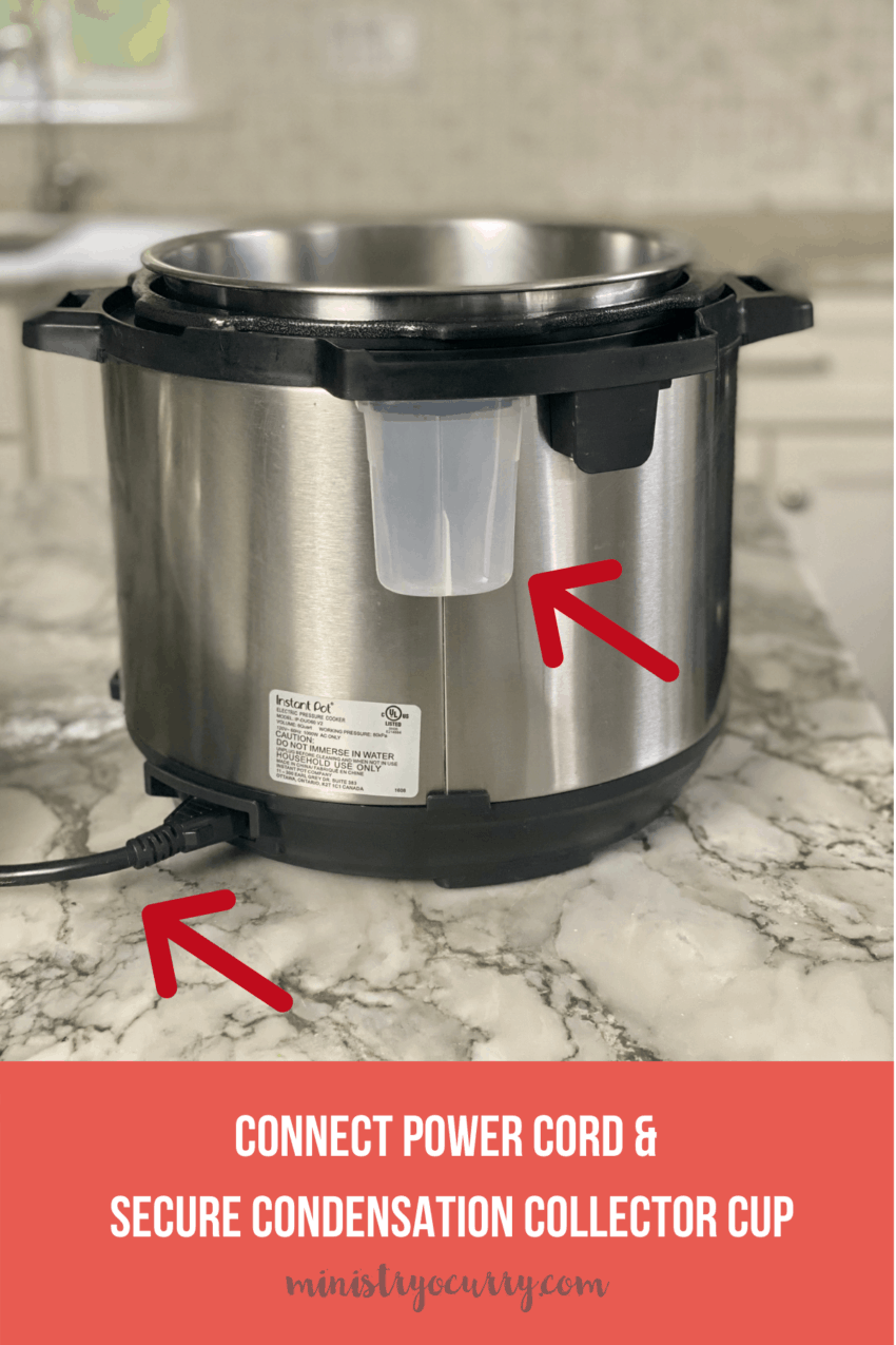 Install Instant Pot Condensation Collector 