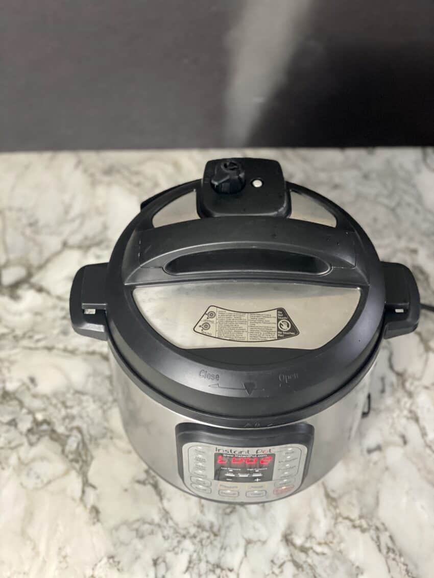 Setup of the mini Instant Pot R Ultra for antigen retrieval. (A) Mini