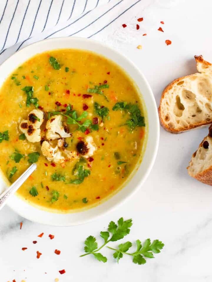 vegetarian mulligatawny soup