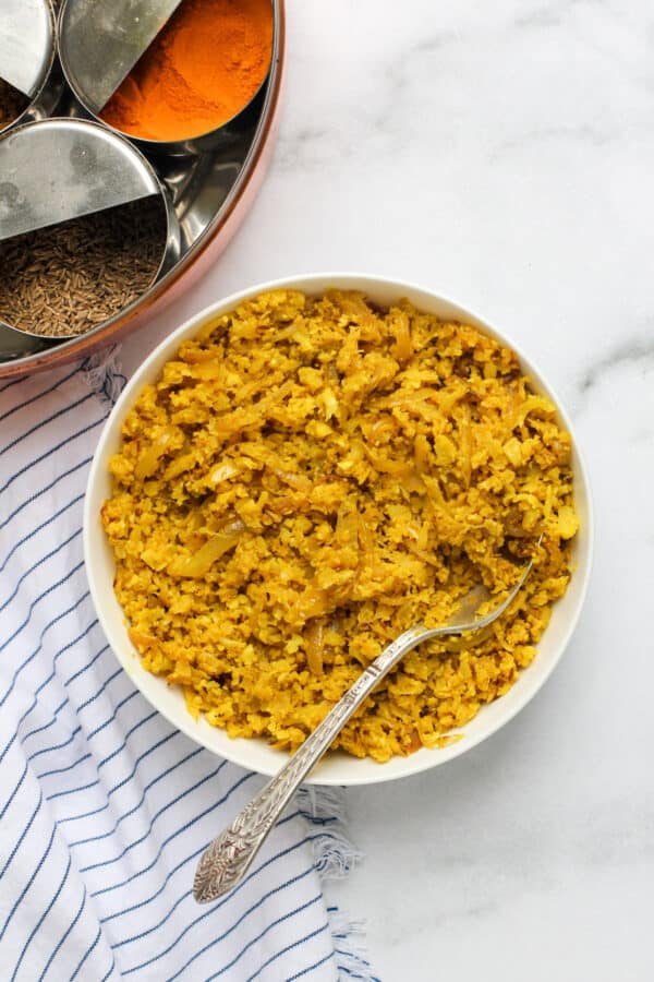 Turmeric Cumin Rice Turmeric Cumin Cauliflower Rice | Cauliflower Jeera Rice Recipe ...