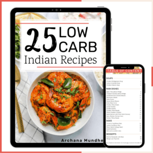 25 Low Carb Indian Recipes eBook
