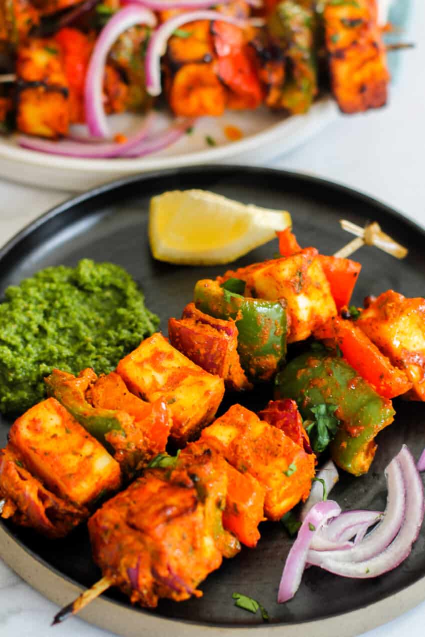 Tandoori Paneer Tikka Air Fryer Oven And Grill Recipe Ministry Of Curry