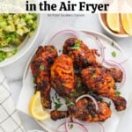 pinterest pin for tandoori chicken.