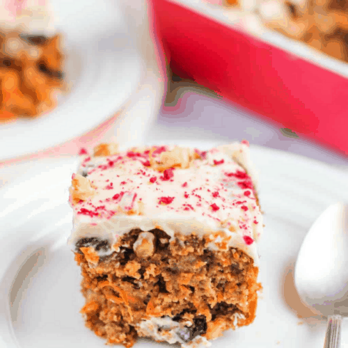 Healthy Carrot Cake Baked Oats