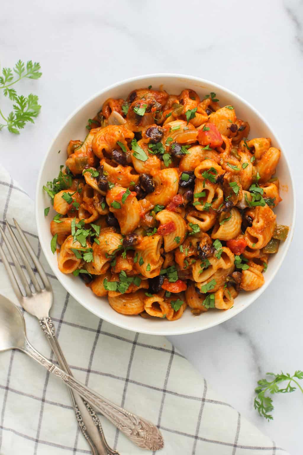 Instant Pot Vegetarian Taco Pasta