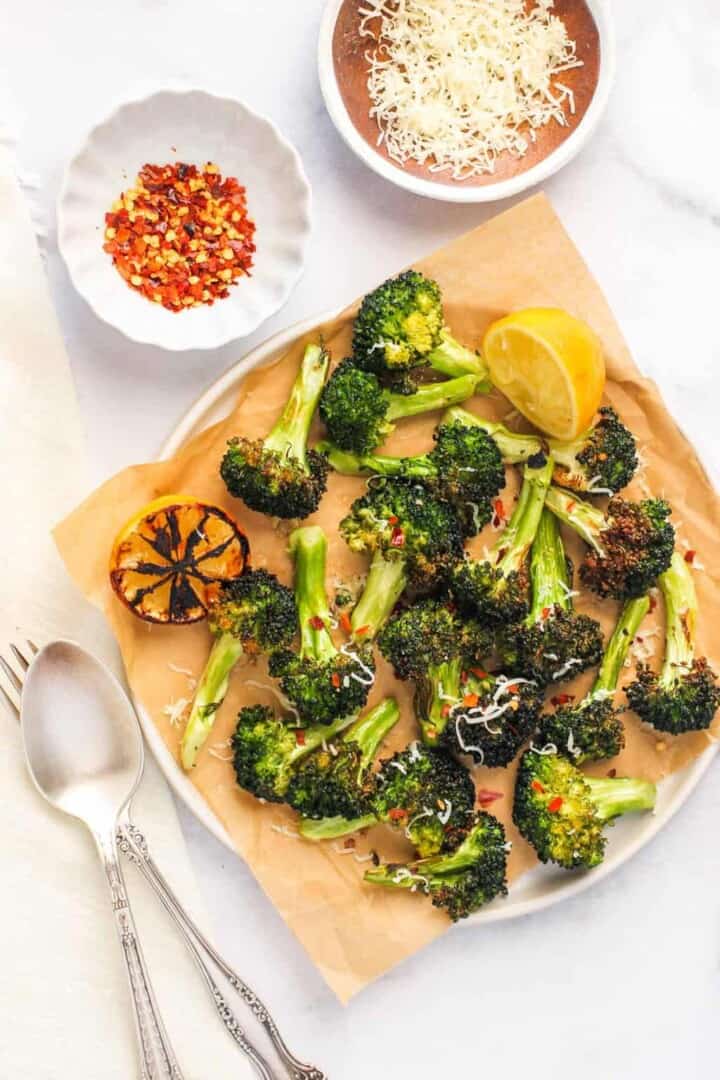Easy Air Fryer Broccoli with Garlic Ministry of Curry