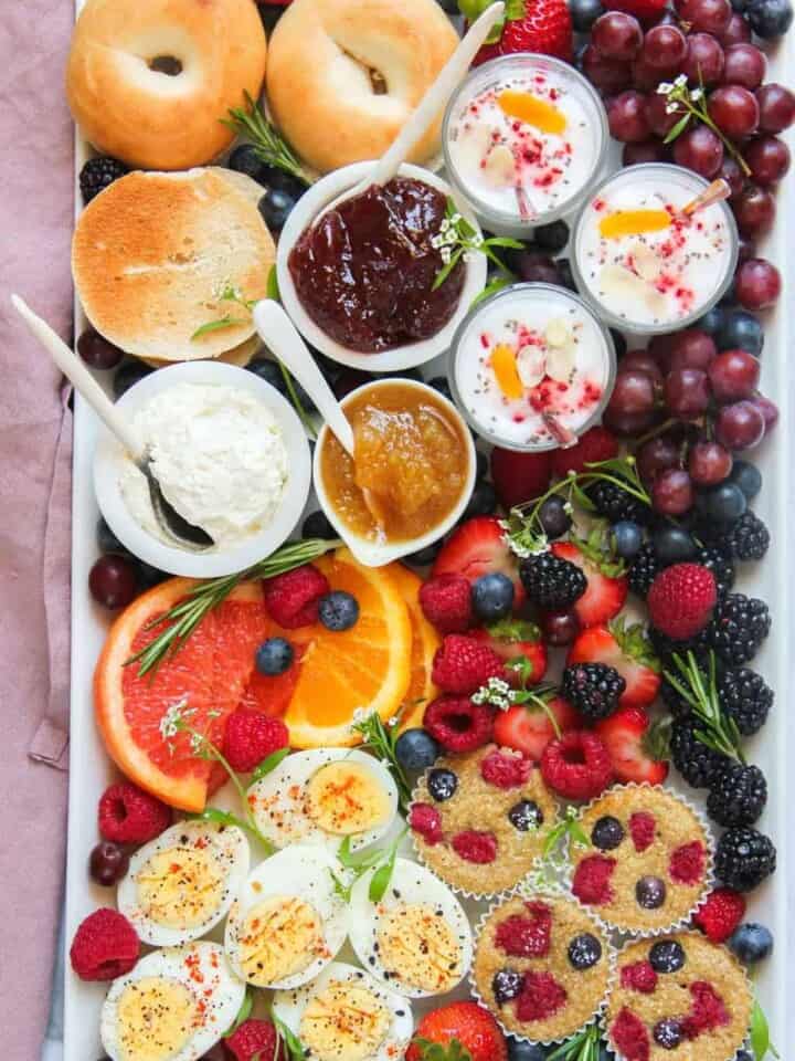 breakfast charcuterie board