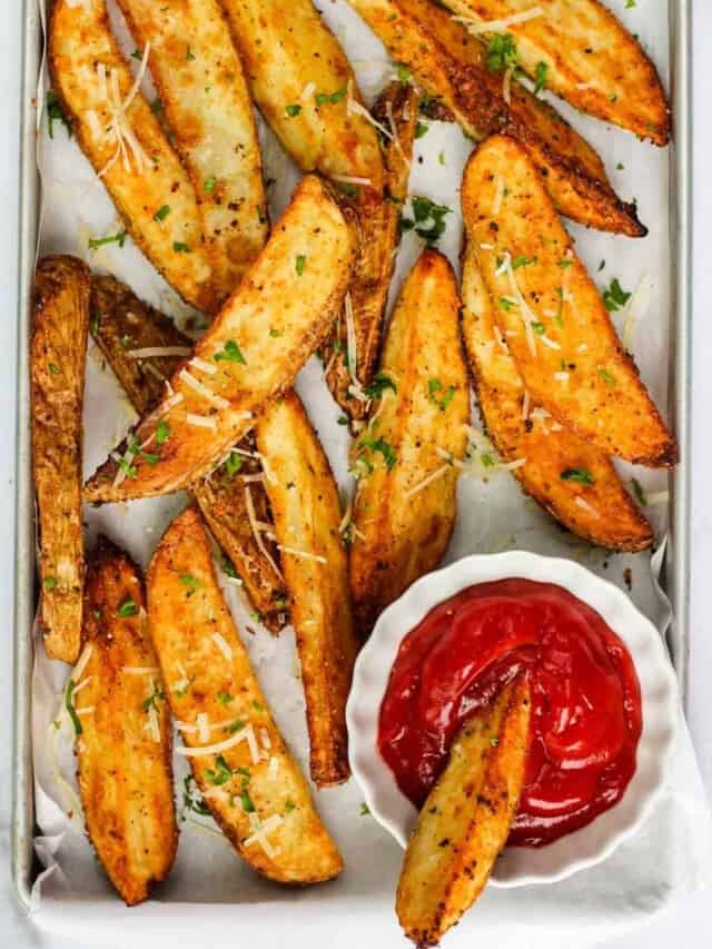 Air Fryer Potato Wedges Ministry of Curry