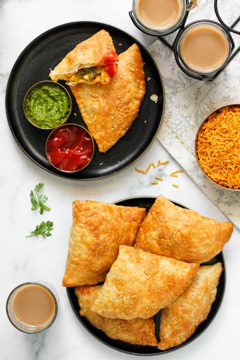 Jalapeno Cheese Samosas using frozen parathas Ministry of Curry
