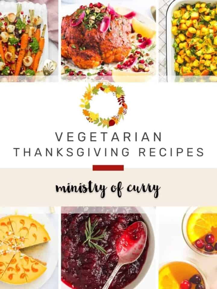vegetarian thanksgiving recipe roundup