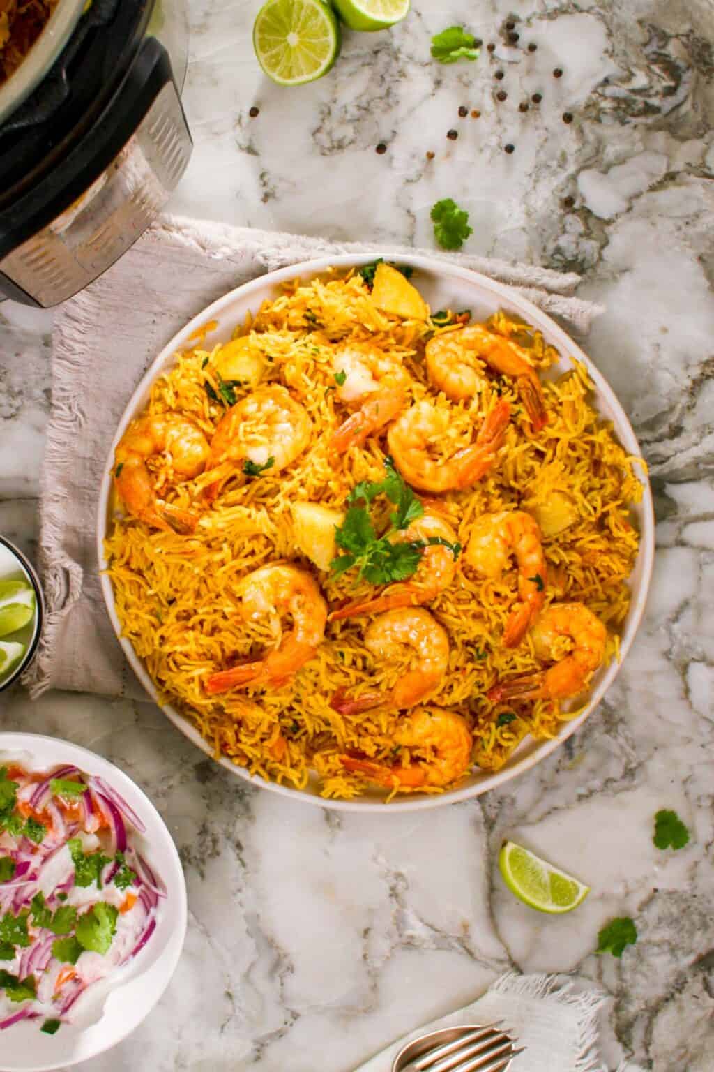 EASY Shrimp Biryani in the Instant Pot Ministry of Curry