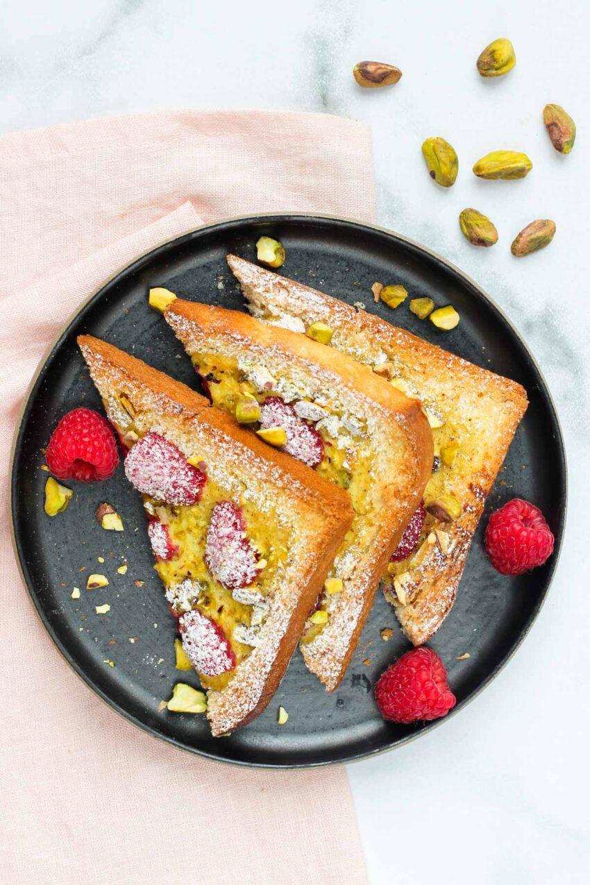 Yogurt Custard Toast Air Fryer and Oven Recipe Ministry of Curry