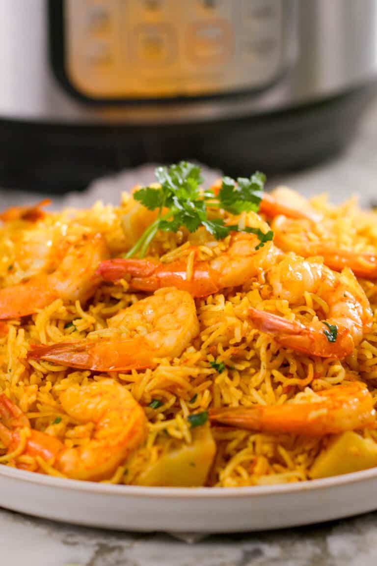 EASY Shrimp Biryani in the Instant Pot Ministry of Curry