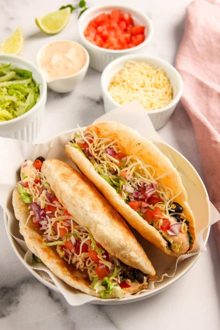 EASY black bean chalupas Ministry of Curry