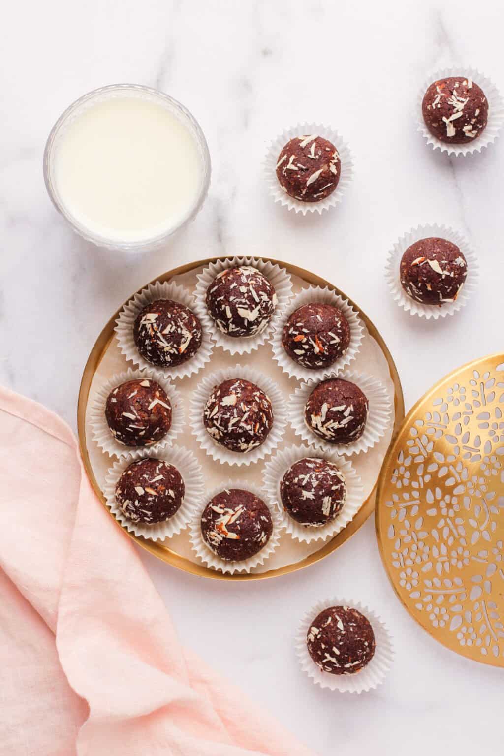 Quinoa Almond Date Protein Balls Ministry of Curry