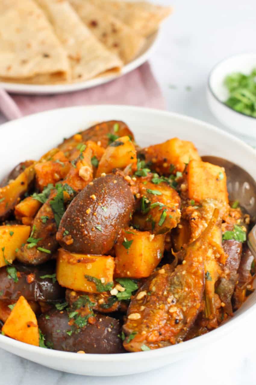 Aloo Baingan | Instant Pot and Stovetop Recipe - Ministry of Curry